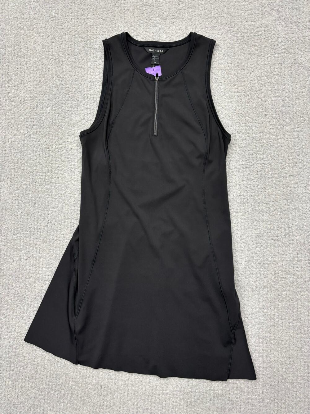 Athleta Black Sleeveless Dress Size M #70718